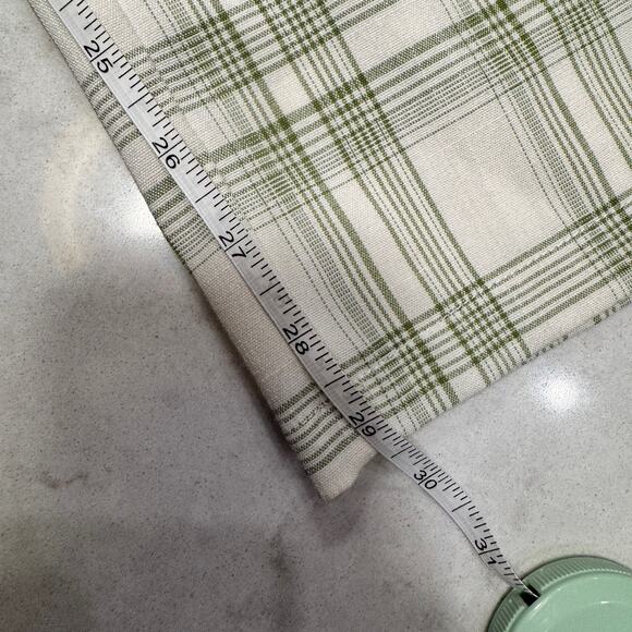 West of Melrose Green Plaid Straight-Leg Pants Women's Small Preppy Cottage - Picture 7 of 14